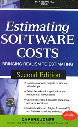 Stock image for Estimating Software Costs: Bringing Realism to Estimating for sale by dsmbooks