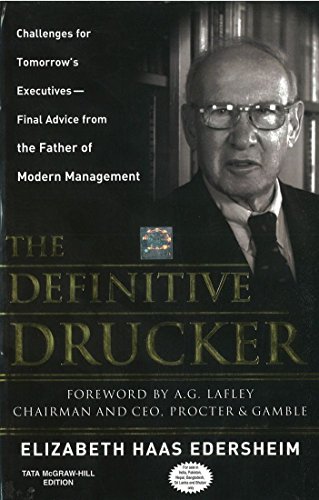 Imagen de archivo de The Definitive Drucker a la venta por dsmbooks