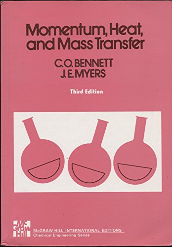 9780070661806: Momentum, Heat and Mass Transfer