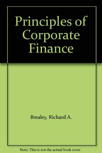 9780070661981: Principles of Corporate Finance