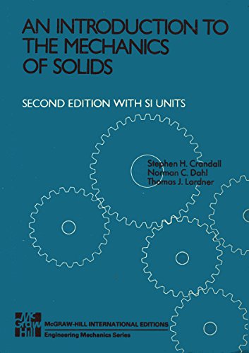 Imagen de archivo de Introduction to the Mechanics of Solids a la venta por HPB-Red
