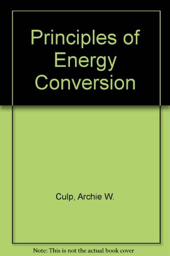 9780070662384: Principles of Energy Conversion