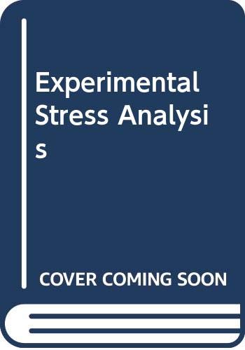 9780070662421: Experimental Stress Analysis