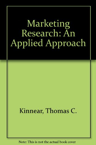 9780070663749: Marketing Research: An Applied Approach (Marketing S.)