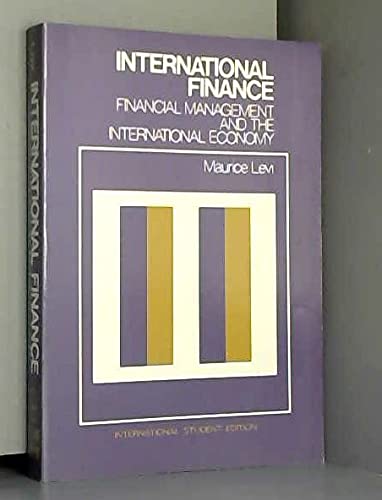 9780070663848: International Finance: Financial Management and the International Economy