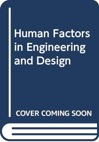 9780070664098: Human Factors in Engineering and Design