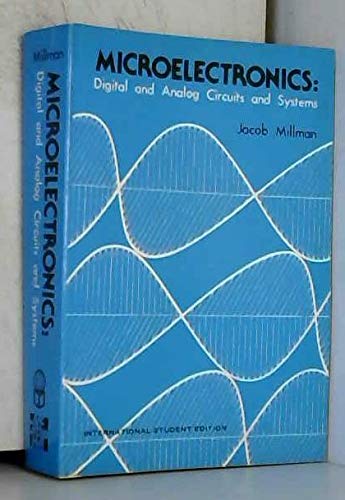 Beispielbild fr Microelectronics: Digital and Analog Circuits and Systems zum Verkauf von WorldofBooks