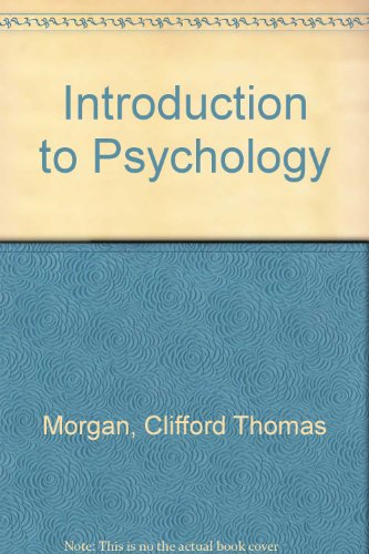 9780070664203: INTRODUCTION TO PSYCHOLOGY 6E