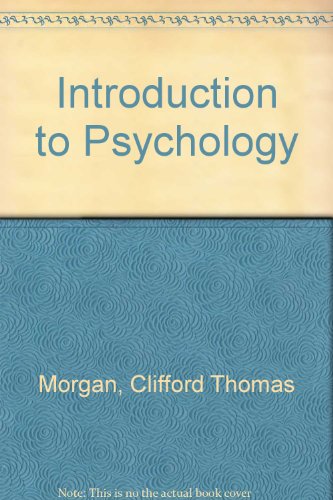 9780070664203: Introduction to Psychology