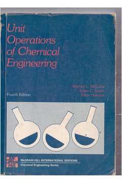 Imagen de archivo de Unit Operations of Chemical Engineering a la venta por Phatpocket Limited