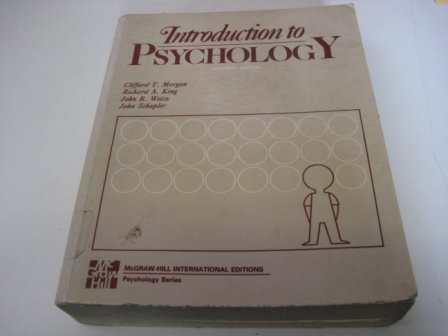 9780070664418: INTRODUCTION TO PSYCHOLOGY 7E