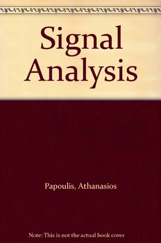 Beispielbild fr Signal Analysis zum Verkauf von WorldofBooks