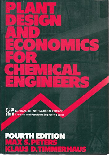 Stock image for Plant Design and Economics for Chemical Engineers for sale by Bingo Books 2