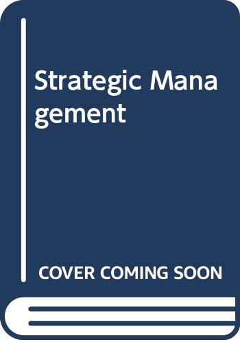 9780070665972: Strategic Management (Management)