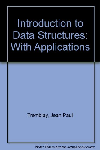 Beispielbild fr Introduction to Data Structures: With Applications zum Verkauf von WorldofBooks
