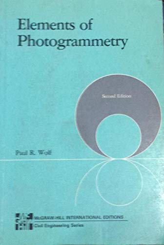 9780070666375: Elements of Photogrammetry