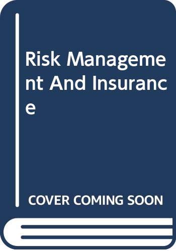 9780070666467: Risk Management and Insurance