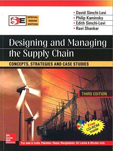 Stock image for Designing And Managing The Supply Chain (With Cd) (Special Indian Edition), 3Ed for sale by St Vincent de Paul of Lane County