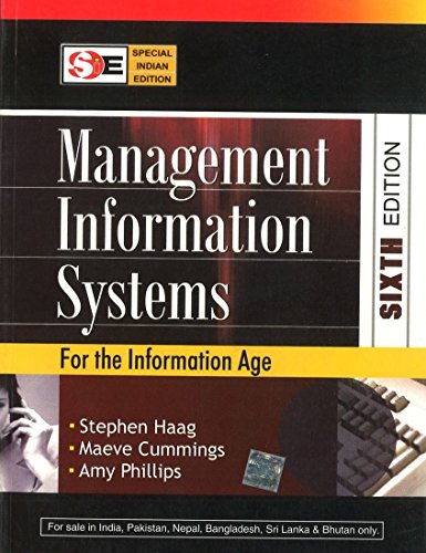 Imagen de archivo de Management Information Systems a la venta por Majestic Books