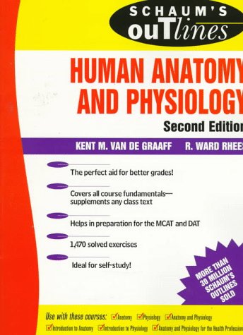 Imagen de archivo de Schaum's Outline of Human Anatomy and Physiology a la venta por ThriftBooks-Atlanta