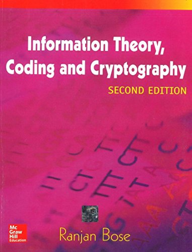 Imagen de archivo de Information Theory, Coding And Cryptography, 2Ed a la venta por dsmbooks