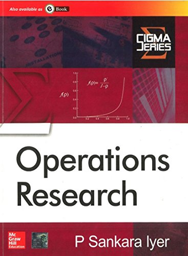 9780070669024: Operations Research