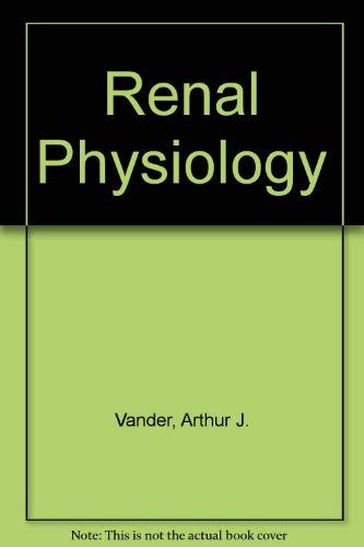 Stock image for Renal Physiology for sale by Wonder Book