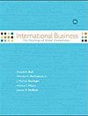 9780070671065: INTERNATIONAL BUSINESS: THE CHALLENGE OF GLOBAL COMPETITION