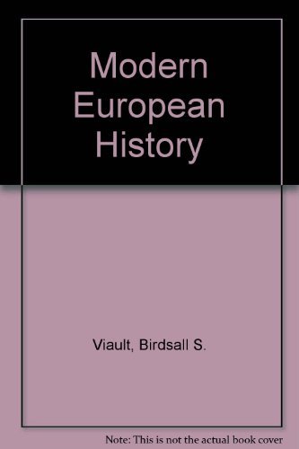 9780070674332: Modern European History