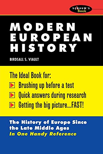 Beispielbild fr Schaum's Outline of Modern European History zum Verkauf von Better World Books