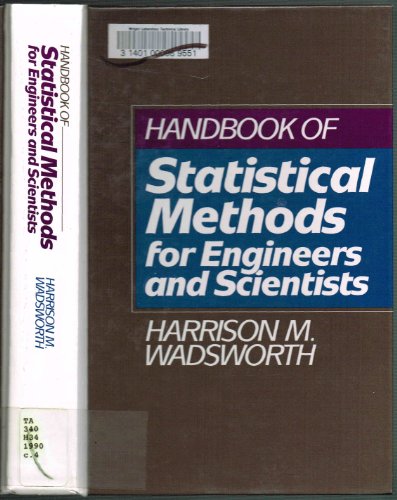 Stock image for Handbook of Statistical Methods for Engineers and Scientists for sale by Better World Books