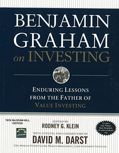 Benjamin Graham on Investing: Enduring Lessons from the Father of Value Investing (9780070677586) by Benjamin Graham; Rodney G. Klein