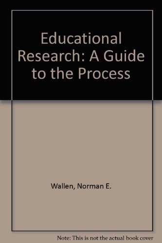 Imagen de archivo de Educational Research: A Guide to the Process a la venta por PAPER CAVALIER US