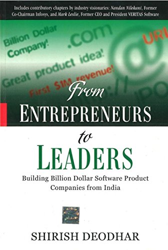 9780070680708: From Entrepreneurs to Leaders [Paperback] [Jan 01, 2010] DEODHAR