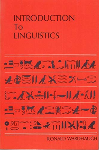 Beispielbild fr Introduction to Linguistics. zum Verkauf von Plurabelle Books Ltd