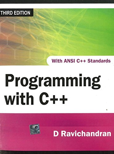 9780070681897: Programming With C++, 3Rd Edn