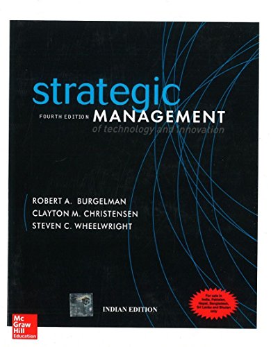 Imagen de archivo de Strategic Management of Technology and Innovation a la venta por Mispah books
