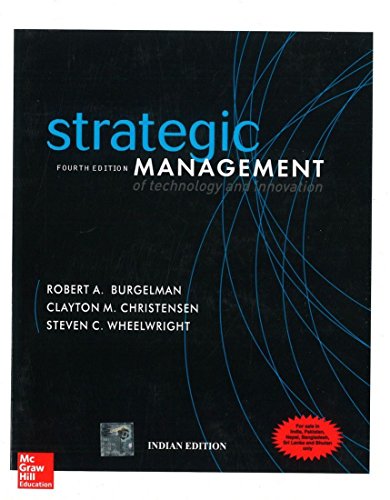 Stock image for Strategic Management of Technology and Innovation for sale by Mispah books