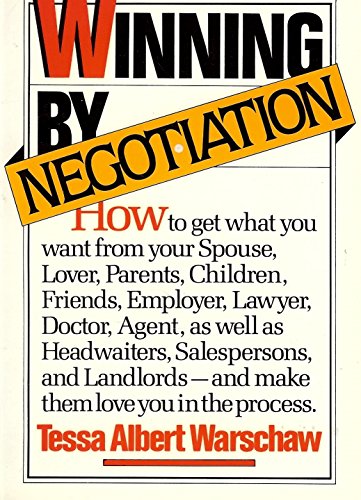 Imagen de archivo de Winning by Negotiation a la venta por ThriftBooks-Dallas