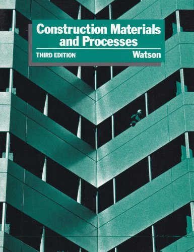 Beispielbild fr Construction Materials and Processes zum Verkauf von ThriftBooks-Atlanta