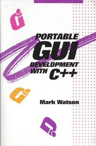 Imagen de archivo de Portable GUI Development with C++ (McGraw-Hill Unix/C) a la venta por AwesomeBooks