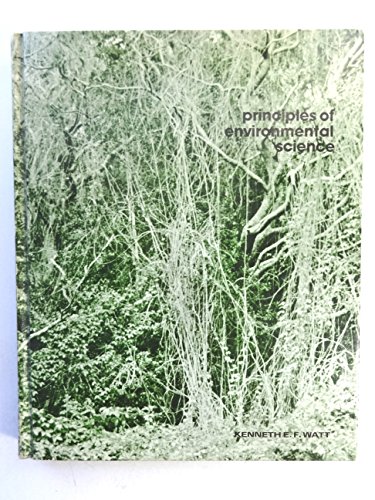 Imagen de archivo de Principles of Environmental Science a la venta por Better World Books: West