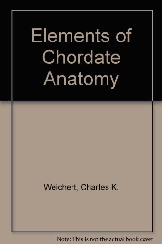 Beispielbild fr Elements of Chordate Anatomy zum Verkauf von Neil Shillington: Bookdealer/Booksearch