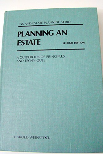 9780070690103: Planning an Estate: A Guidebook of Principles and Techniques