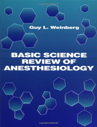 Beispielbild fr Basic Science Review of Anesthesiology zum Verkauf von Better World Books