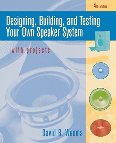 Beispielbild fr Designing, Building, and Testing Your Own Speaker System with Projects zum Verkauf von Goodwill Books