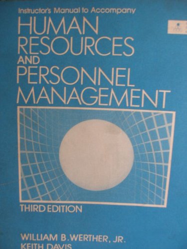 9780070694385: Human Resources and Personnel Management