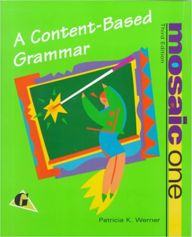 Stock image for Mosaic One: A Content-Based Grammar for sale by Ergodebooks