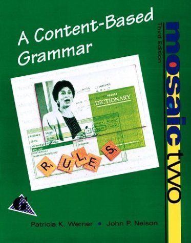 Imagen de archivo de Mosaic Two: A Content-Based Grammar a la venta por The Maryland Book Bank