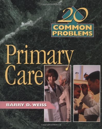 Stock image for 20 Common Problems in Primary Care for sale by Better World Books: West